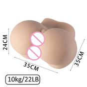 Hot Sale 10 kg Silicon Sex Doll Butt Discreet Package Real Sex Feeling Big Ass Masturbator for Man invented by Automatic Woman